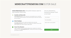 Desktop Screenshot of minecraftpremium.com